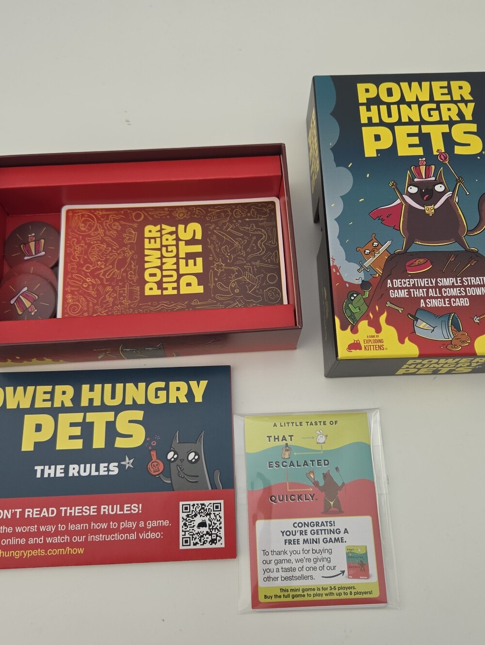 🆕️ Power Hungry Pets Game by Exploding Kittens - Picture 7 of 7